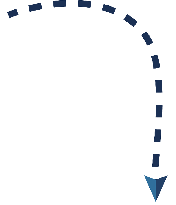 Brown Down Arrow arrow down
